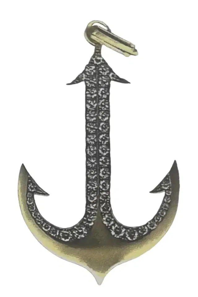 Sylva & Cie Diamond Large Anchor Pendant