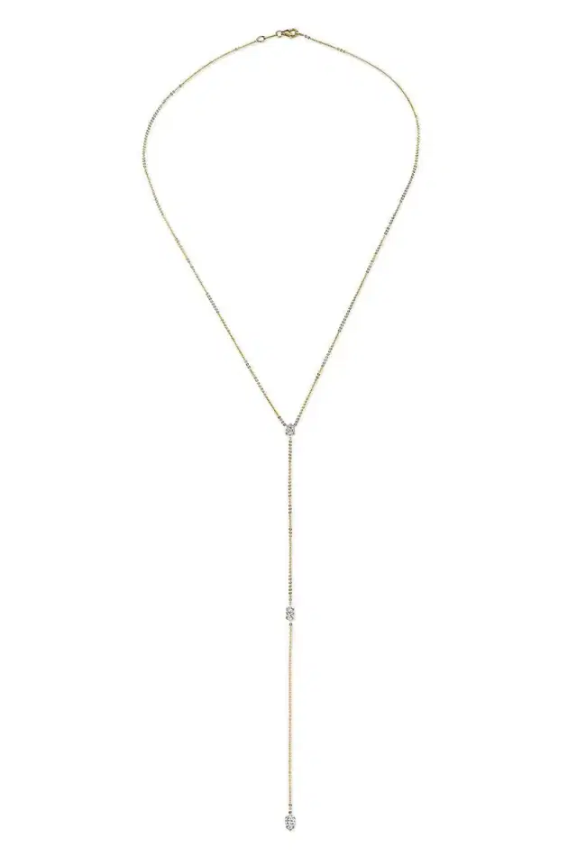 Diamond Lariat Necklace