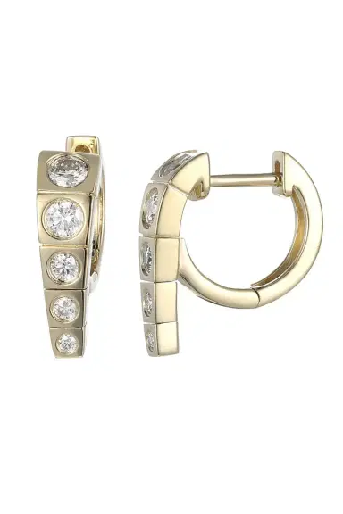 Type Jewelry Diamond Leggo Mini Earrings | Thumbnail 1