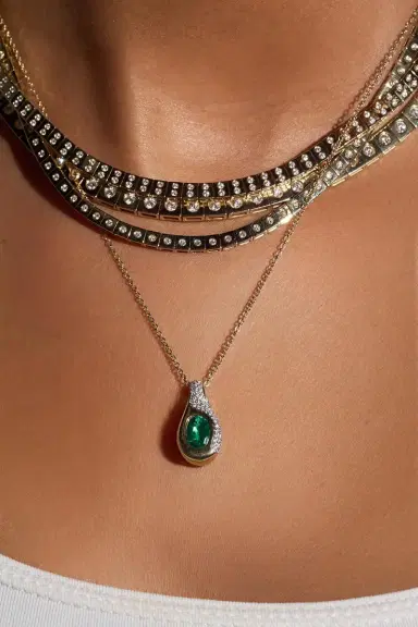 Type Jewelry Diamond Leggo Tennis Necklace | Thumbnail 2