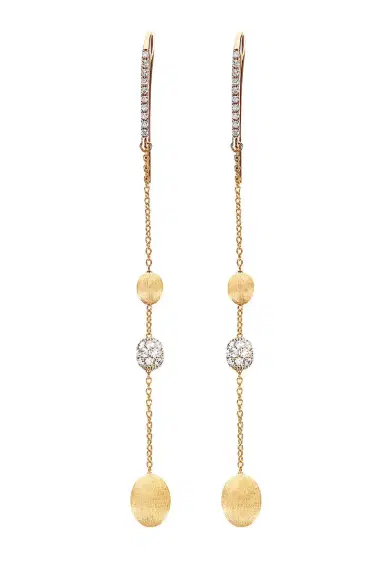 NANIS Diamond Long Drop Earrings | Thumbnail 1