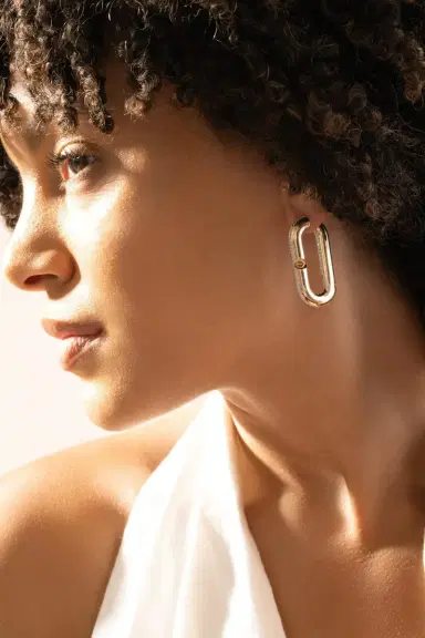 Vhernier Diamond Maxi Mon Jeu Earrings | Thumbnail 2