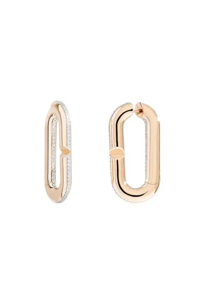 Vhernier Diamond Maxi Mon Jeu Earrings