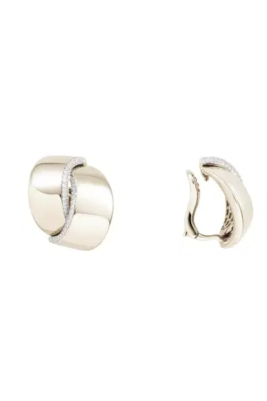 Vhernier Diamond Midi Abbraccio Earrings | Thumbnail 5