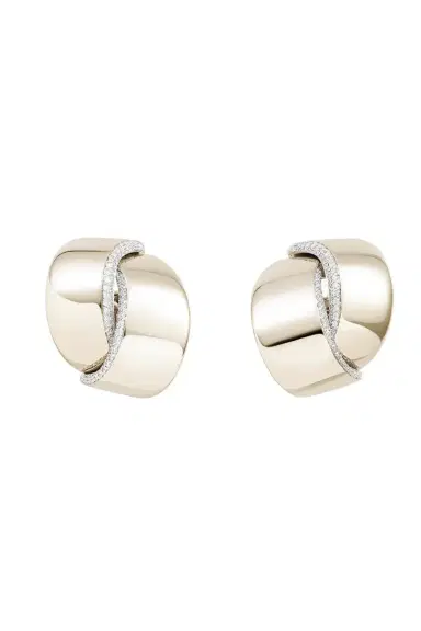 Vhernier Diamond Midi Abbraccio Earrings | Thumbnail 1