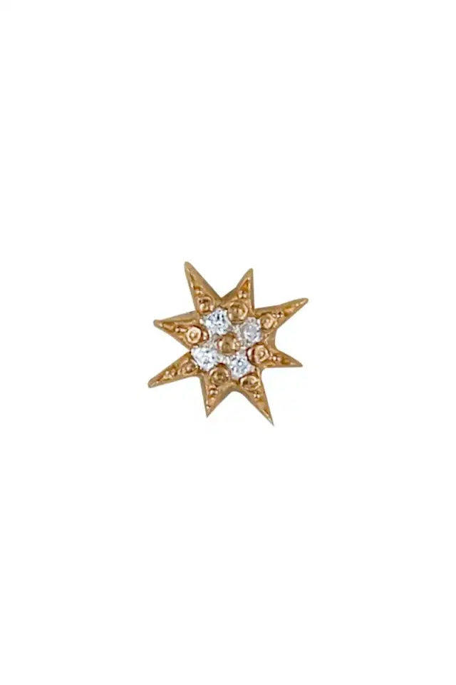 Anzie Diamond Mini North Star Ear End