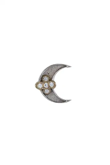 STEPHANIE ANDERS XO Diamond Moonchild Earring | Thumbnail 1 STEPHANIE ANDERS XO Diamond Moonchild Earring | Thumbnail 1