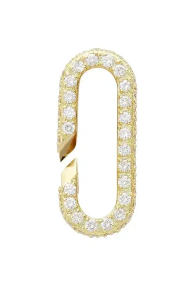 BIZZOTTO Diamond Open Link Paperclip Pendant | Thumbnail 1 BIZZOTTO Diamond Open Link Paperclip Pendant | Thumbnail 1