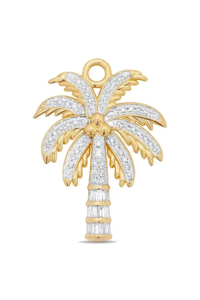 SARA WEINSTOCK Diamond Palm Tree Charm