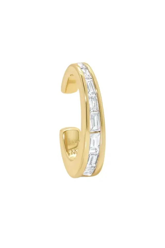 SARA WEINSTOCK Diamond Papua Thin Ear Cuff