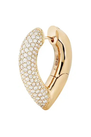 Engelbert 1920 Diamond Pave Big Drop Link Earrings | Thumbnail 1 Engelbert 1920 Diamond Pave Big Drop Link Earrings | Thumbnail 1