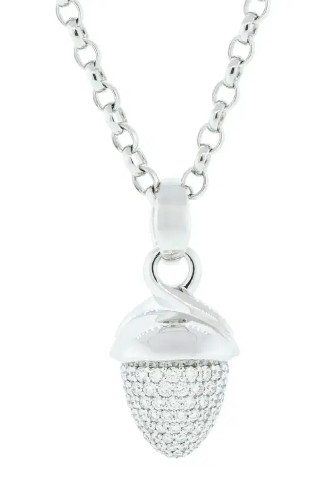 TAMARA COMOLLI Diamond Pave Mikado Bouquet Pendant