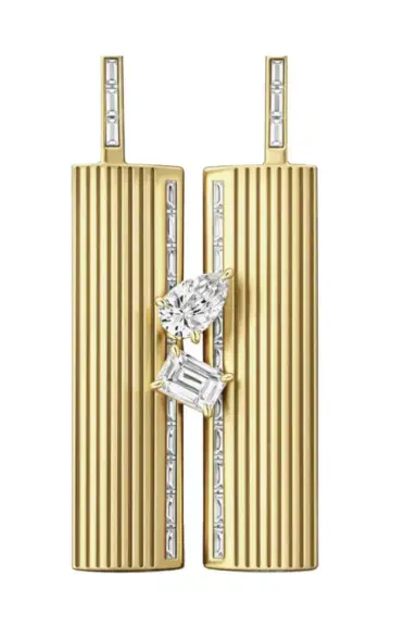 LORAIDA Diamond Pearl Large Blade Pendant | Thumbnail 1