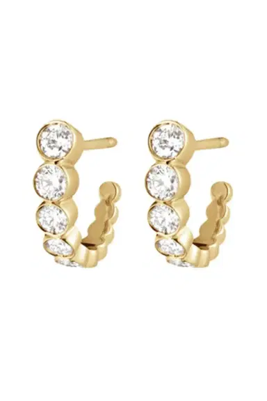 Sophie Bille Brahe Diamond Petite Boucle Earrings | Thumbnail 1 Sophie Bille Brahe Diamond Petite Boucle Earrings | Thumbnail 1