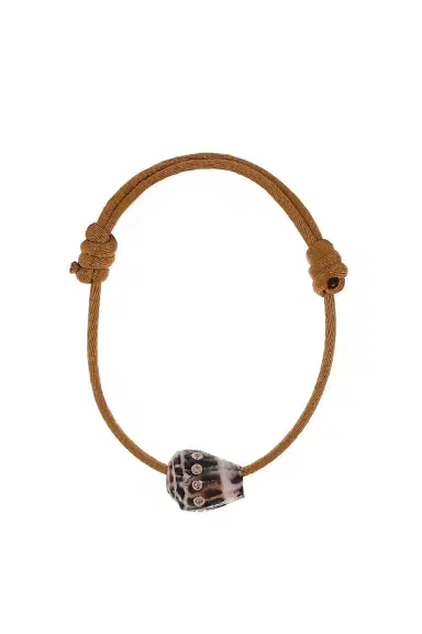 DEZSO BY SARA BELTRÁN Diamond Petite Conus Shell Bracelet | Thumbnail 1