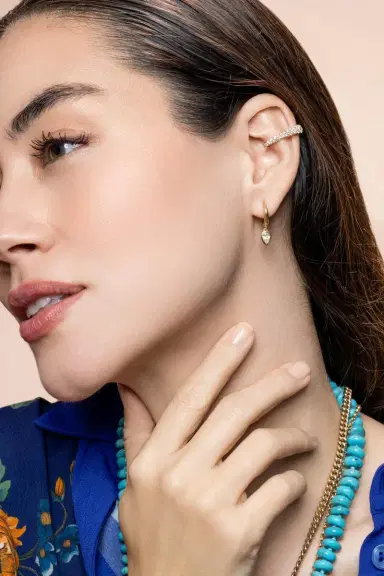 Marla Aaron Diamond Pierceless Earring | Thumbnail 2