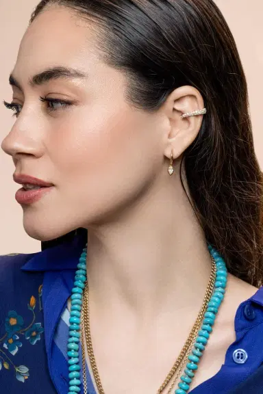 Marla Aaron Diamond Pierceless Earring | Thumbnail 3