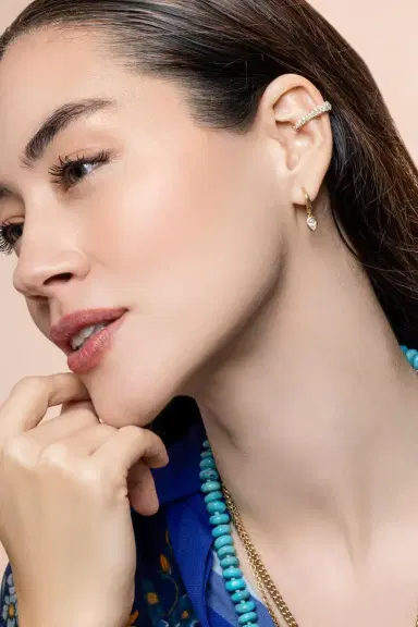 Marla Aaron Diamond Pierceless Earring | Thumbnail 4