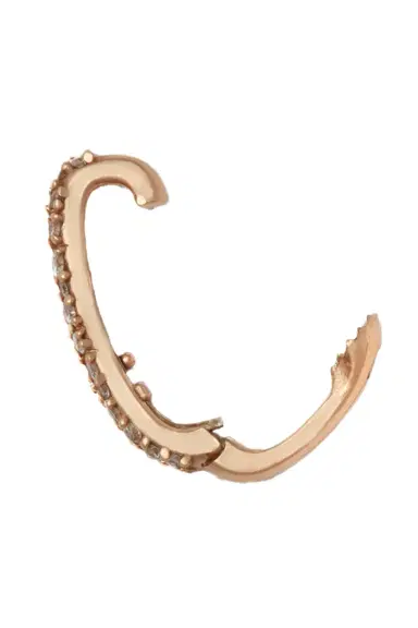 Marla Aaron Diamond Pierceless Earring | Thumbnail 5