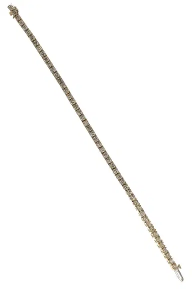 WITH LOVE Diamond Round Tennis Bracelet - 5ct | Thumbnail 1