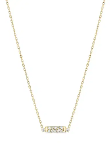 NOUVEL HERITAGE Diamond Soirée Mood Necklace - Yellow Gold | Thumbnail 1 NOUVEL HERITAGE Diamond Soirée Mood Necklace - Yellow Gold | Thumbnail 1
