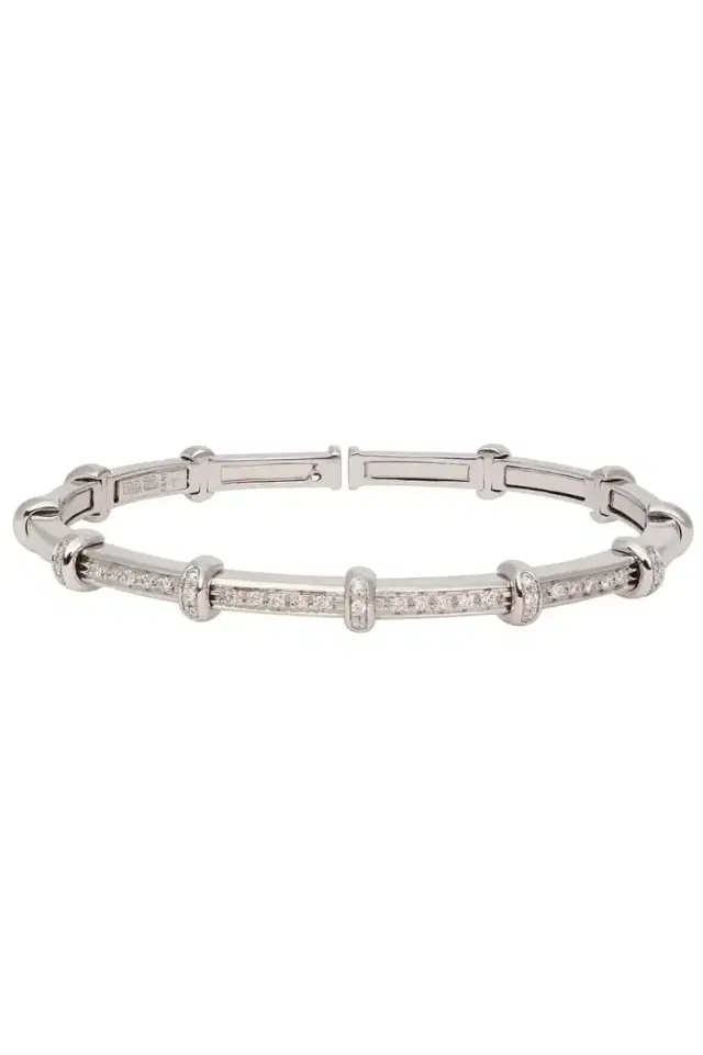 SIDNEY GARBER Diamond Spring Bracelet