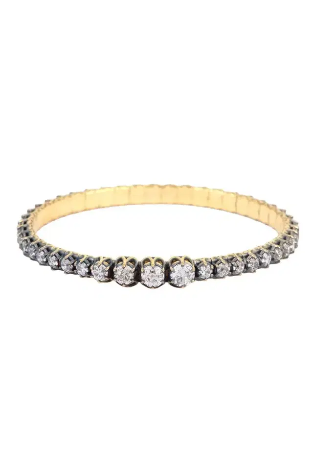 Sylva & Cie Diamond Stretch Bracelet