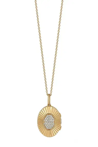 DANA REBECCA DESIGNS Diamond Teddi Paige Oval Locket Necklace | Thumbnail 1 DANA REBECCA DESIGNS Diamond Teddi Paige Oval Locket Necklace | Thumbnail 1