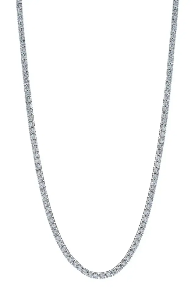 MARISSA DIAMONDS Diamond Tennis Necklace - 9.48ctw
