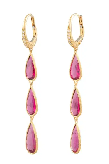 MARCO BICEGO Diamond Tourmaline Unico Earrings | Thumbnail 1