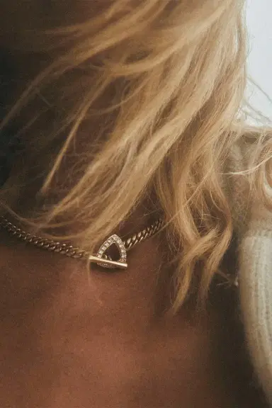 LOGAN HOLLOWELL Diamond Trillion Toggle Choker | Thumbnail 2 LOGAN HOLLOWELL Diamond Trillion Toggle Choker | Thumbnail 2
