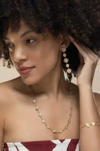 Coomi Diamond Trinetra Earring | Thumbnail 3 Coomi Diamond Trinetra Earring | Thumbnail 3