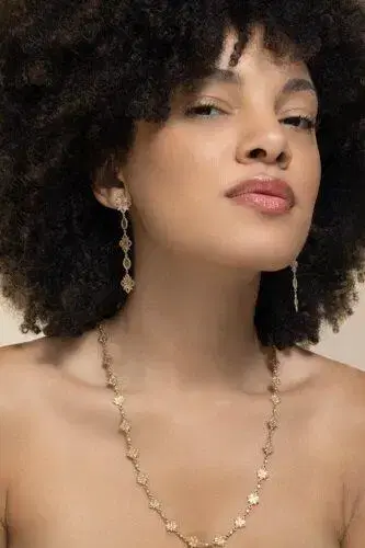 Coomi Diamond Trinetra Earring | Thumbnail 4 Coomi Diamond Trinetra Earring | Thumbnail 4