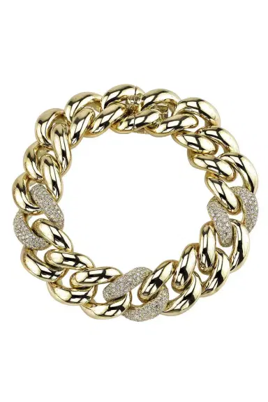 SHAY JEWELRY Diamond Triple Pave Jumbo Link Bracelet | Thumbnail 1