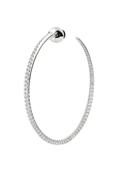 Engelbert 1920 Diamond Twisted Earrings - 45Mm | Thumbnail 5 Engelbert 1920 Diamond Twisted Earrings - 45Mm | Thumbnail 5