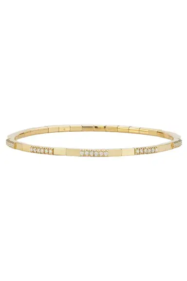 ROBERTO DEMEGLIO Diamond Two Alternating Extensible Stretch Bracelet | Thumbnail 1 ROBERTO DEMEGLIO Diamond Two Alternating Extensible Stretch Bracelet | Thumbnail 1