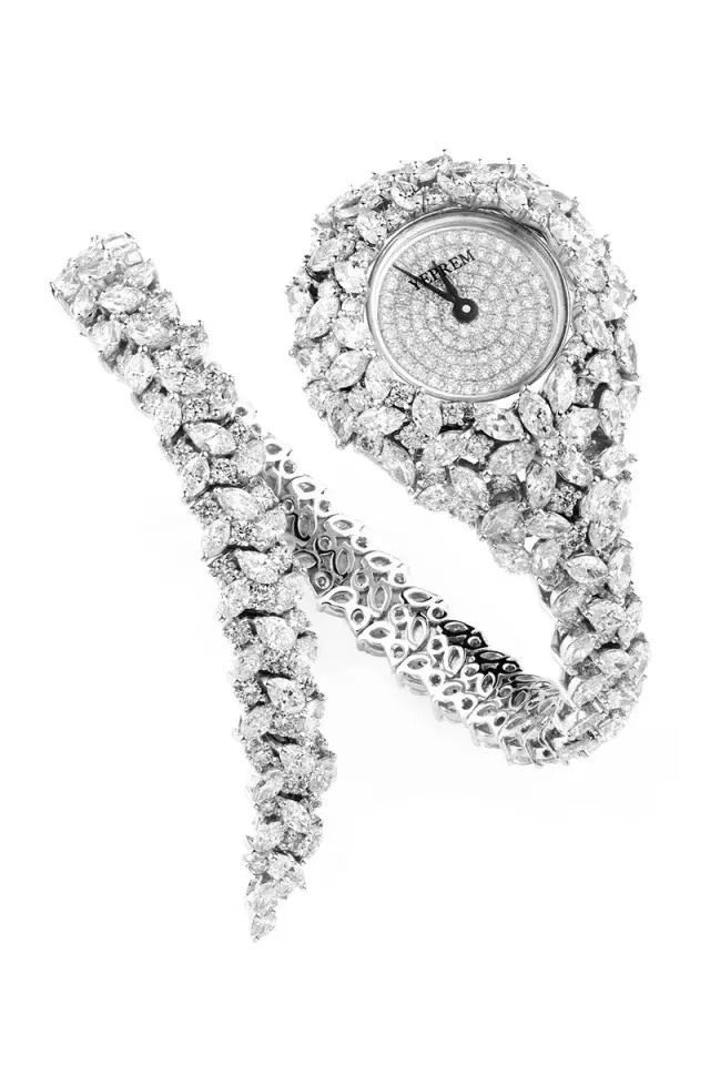 YEPREM Diamond Wrap Y-Momento Watch