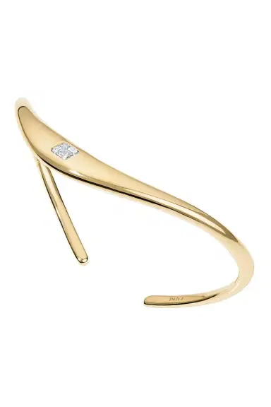 ZAHN-Z Diamond Zaha Snap Cuff Bracelet | Thumbnail 1