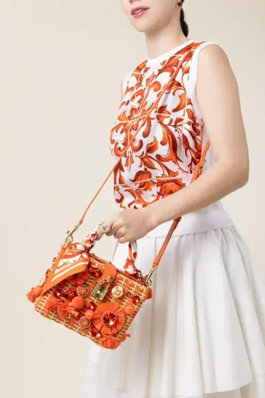 Dolce & Gabbana Dolce Box Bag - Maiolica | Thumbnail 4 Dolce & Gabbana Dolce Box Bag - Maiolica | Thumbnail 4
