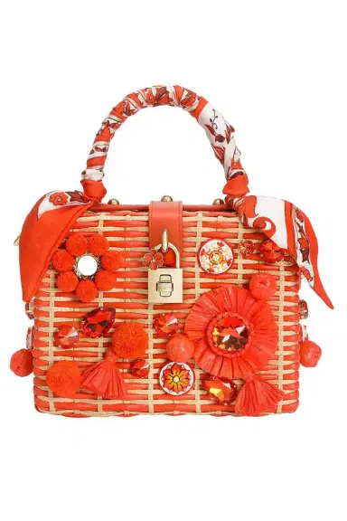 Dolce & Gabbana Dolce Box Bag - Maiolica | Thumbnail 1 Dolce & Gabbana Dolce Box Bag - Maiolica | Thumbnail 1