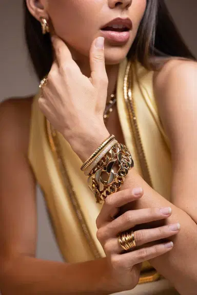 VERDURA Double Wrap Curb Link Bracelet | Thumbnail 2
