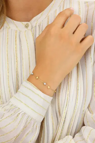 NANIS Elite Gold Diamond Ball Bracelet | Thumbnail 2 NANIS Elite Gold Diamond Ball Bracelet | Thumbnail 2