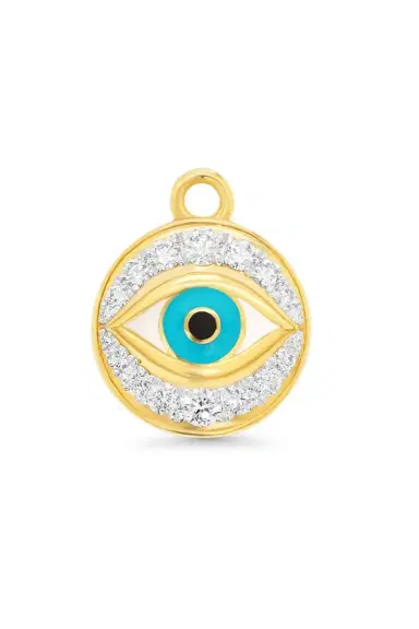 SARA WEINSTOCK Evil Eye Diamond Charm | Thumbnail 1