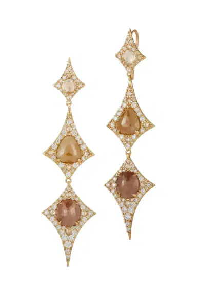 PARULINA Fancy Diamond Serengeti Earrings | Thumbnail 1