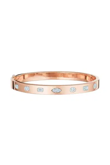 KWIAT Fancy Shape Diamond Stackable Bangle Bracelet | Thumbnail 1