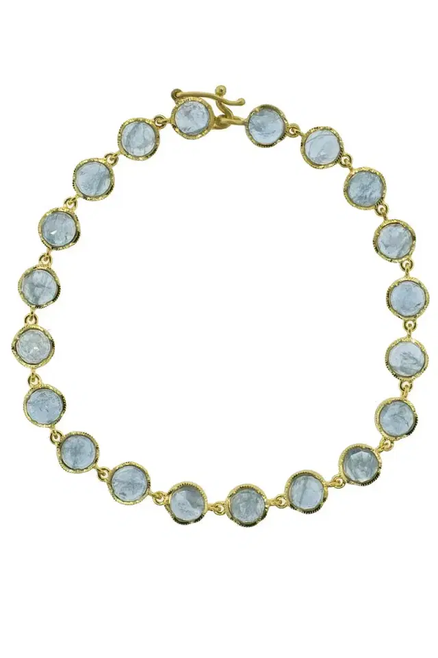 IRENE NEUWIRTH JEWELRY Fine Aquamarine Bracelet