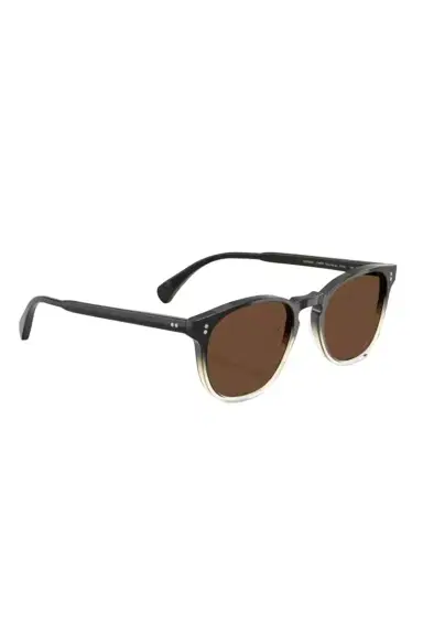 Oliver Peoples Finley Polorized Sunglasses - Kona Gradient Terra | Thumbnail 4