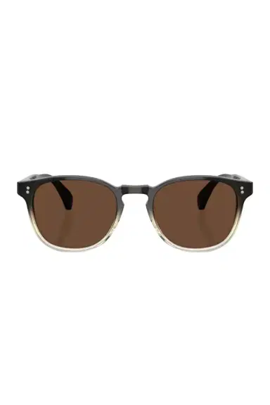 Oliver Peoples Finley Polorized Sunglasses - Kona Gradient Terra | Thumbnail 1
