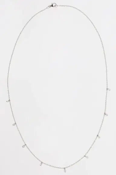 BAGGINS Floating Diamond Necklace | Thumbnail 4
