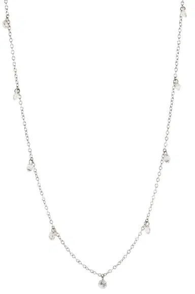 BAGGINS Floating Diamond Necklace | Thumbnail 1